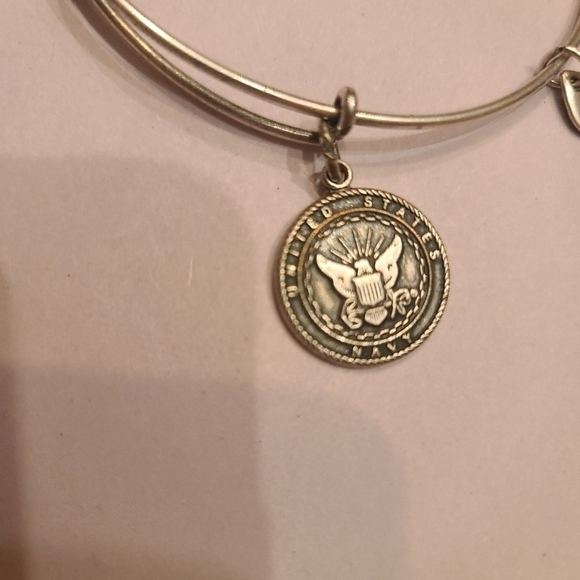 Alex And Ani US Navy  Charm Bracelet Made In USA - Picture 3 of 3